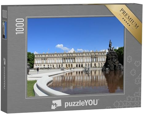 puzzleYOU: Puzzle 1000 Teile „Schloss Herrenchiemsee, Wahrzeichen Deutschlands“ – aus der Puzzle-Kollektion Burgen
