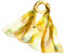 Signare Damen Schal aus 100% Seide, leicht und weich, mit Van-Gogh-Sonnenblumen-Design