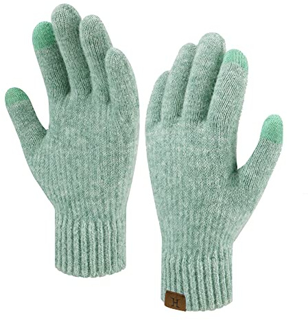 Bequemer Laden Womens Winter Warm Touchscreen Gloves Thermal Knit Cold Weather Gloves for Women Gifts Gifts