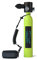 CHIKADIV Mini Bouteille de plongée 0,5 l avec réservoir d'oxygène Portable de 5 à 10 Minutes pour Les Exercices de plongée ou comme Bouteille de Rechange A1 Vert