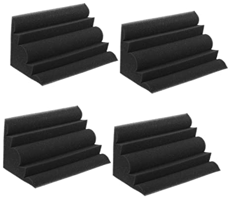 WHAMVOX Bassreduzierende Eckwand 4 Absorbierende Schaumstofffliesen Zur Akustischen Kontrolle
