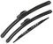 CLOXKS Auto Für Hyundai Für Getz 2002 2003 2004 2005 2006 2007 2008 2009 Auto Vorne Hinten Wischer Blades Set Windschutzscheibe Windschutzscheibe Scheibenwischer