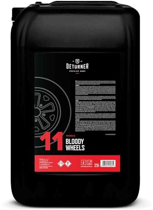 Deturner Bloody Wheels Felgenreiniger für Aluminiumfelgen oder Stahlfelgen 5L | Felgenpflege für Alufelgen