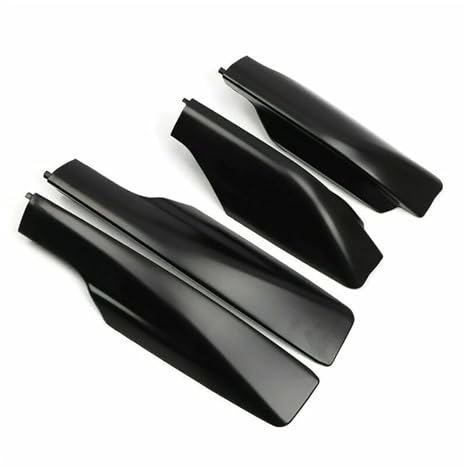 Porte-Bagages Voiture pour Toyota pour RAV4 XA30 2006-2012 4 Pièces/Ensemble Avant Arrière Noir Toit Barre Bagages Rail Extrémité Coque Toit Support Coque Housse Protection Coffre Toit Voiture Barres