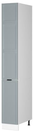 Vicco Apothekerschrank Fame-Line, Medizinschrank für die Küche, Hellblau-grau, 30 cm