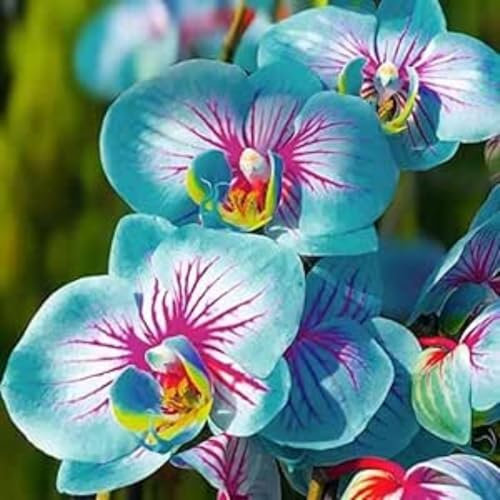 Cymbidium Bulbos,Cymbidium orchidee,Bulbos de phalaenopsis,Bulbos de orquidea cymbidium,plantas raras,plantas aromáticas de Cymbidium,Orquídeas Plant,decoración de jardines.-3bulbos-G