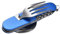 FUZVOL Folding Camping Cutlery Set Stainless Steel Portable Utensil 6 in 1 Multitool Outdoor Tableware for Travel, Hiking, Picnic,Blue
