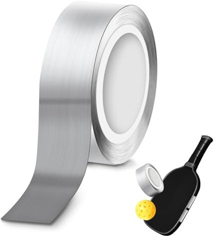 Pretwad 30 Gramm Golf-Bleiband,Bleiband zum Hinzufügen von Schwunggewicht, frei zuschneidbares Bleiband, selbstklebend,Bleiband für Golfschläger, Tennisschläger, Angeln (10,7 x 1,2 cm)