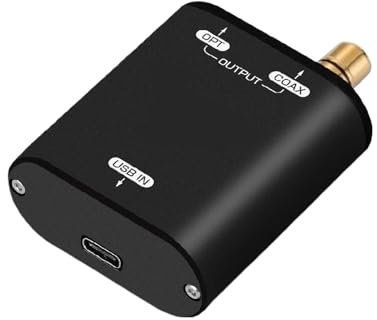 U2 Mini Digital Audio Interface Convertitore ottico/coassiale USB a SPDIF Adattatore audio XU 208 192KHz