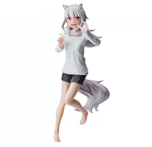 Zhongkaihua Myuri Actionfigur Statue Niedliche Werwolf Figur Anime Beauty Girl Modell Desktop X Dekorieren Ornamente, 16 cm
