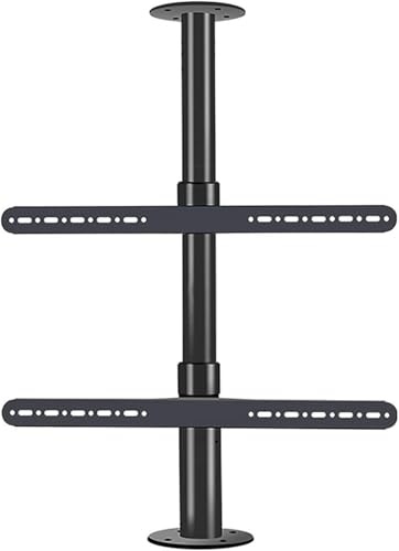 Universal TV Cabinet Mobile TV Trolley - TV Computer Monitor Horizontal And Vertical Swivel Stand Floor Standing Mobile Trolley Live Video Business Conference Racks
