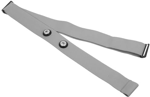 KOCKSHION Sportlicher Herzfrequenz Brustgurt mit Sensorfunktion Sicherer Sitz und Komfortables Elastisches Nylonarmband für Laufen und Radfahren Lochabstand 45mm