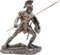 Achilles Greek Mythology Hero / Warrior (Decorative Bronze Statue / Sculpture 21cm / 7in) Achilles griechischer Mythologie-Held / Krieger (dekorative Bronzestatue / Skulptur 21cm)