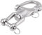 grillo scatto 12 mm barca + Moschettone con in Acciaio Inox 316 con per Barca a vela Spinnaker Halyard(128mm)