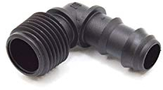 S&M Codo roscado Goteo 16 mm x 1/2 riego por Goteo