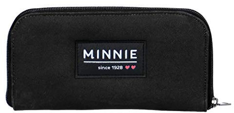 Disney Minnie Mouse Porte-Monnaie - Noir et Blanc