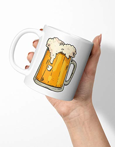 BLAK TEE Cool Beer Mug Porcelain Coffee and Tea Mug 330 ml