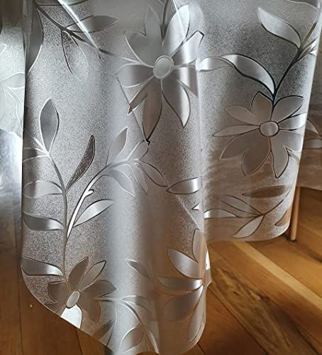 Tischdecke, Wachstuch, rechteckig, PVC, abwaschbar, 140 x 200 cm,