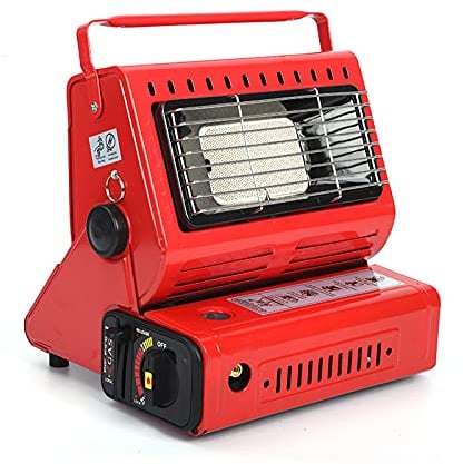 Portable Gas Heater Outdoor Camping 1.3kW Butane Gas Heater Lightweight with external Pagoda interface