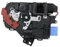 Vinciann Attuatore blocco serratura sportello posteriore destro per auto compatibile con codice OEM 7L0839016D adatto a Golf compatibile con Touran e altri - S9QW