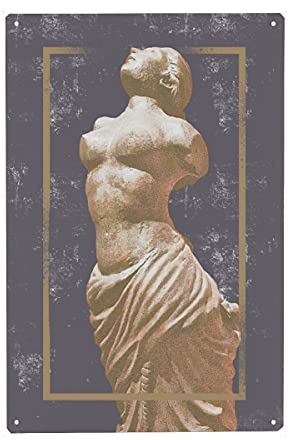 artboxONE Metall-Poster 20x30 cm Menschen Goddess von Künstler Sasha Lend