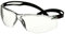3M SecureFit 500 Schutzbrille, schwarze Bügel, Antikratz-/Anti-Fog-Beschichtung, transparente Scheibe, SF501AF-BLK-EU