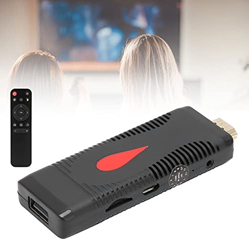 4K HD TV Stick, 2GB RAM + 16GB ROM Tragbarer TV Box Stick für Android 10, HDR Display Smart Television Stick für Geschäftstreffen, Freizeit, Unterhaltung, Familie