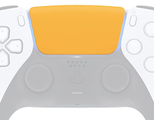 eXtremeRate Pavé Tactile pour ps5 Manette, Pavé Tactile de Remplacement pour ps5 Manette, Pavé Tactile Customisé pour ps5 Manette BDM 010&020, Manette Non Inclus, Jaune