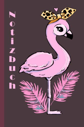 Flamingo Notizbuch: Flamingo Notizbuch, breites liniertes, liniertes Papier-Notizbuch für Schule, Studenten, Geschenk für Kinder, Jungen, Mädchen, Teenager, Flamingo-Notizbücher, Flamingo-Liebhaber