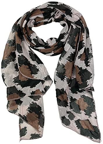 collezione alessandro Schal Big Leo Made in Italy, mit Seidenanteil 150cm x 80cm