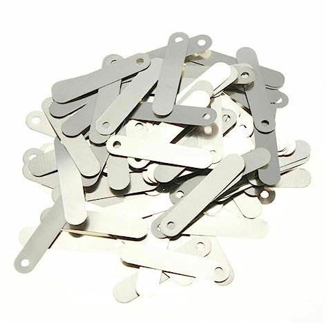 for Sub C 14500 18650 Rechargeable Battery Cell 100Pcs2.5x0.5cm Conductive Solder Tab Nickel Plated Solder Tab Welding rods