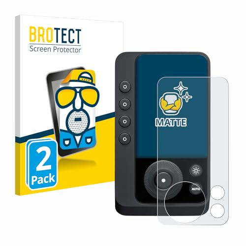 BROTECT Schutzfolie für Profoto Connect Pro | 2 Stück Entspiegelnder Displayschutz Made in Germany Matte Displayschutz-Folie Anti-Reflex Anti-Fingerprint Einfache Montage