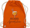 Turnbeutel Rucksack - Karneval & Fasching - Taschen - Hallöchen Aperölchen I Aperol Spritz Mädelsabend I Aperol Spritz Geschenk - Unisize - Orange - beutel festival karnevalsbeutel faschings sauf