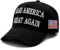 Trump 2024 45-47 MAGA Hat Make America Great Again Donald Trump Slogan with USA Flag Baseball Cap, Black Maga Hat, M/One size