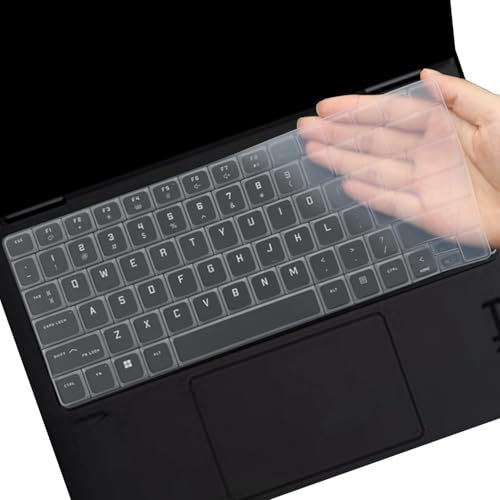 Keyboard Cover for 2024 HP OMEN 14-fb 14t-fb Series 14-fb0097nr 14t-fb000 & HP Omen 14 Inch Gaming Laptop Keyboard Accessories Protective Skin-Clear
