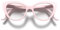 LONDON MOLE® Empress Lese-Brille | Coole Katzenaugen-lesebrillen | Damen | Federscharnieren