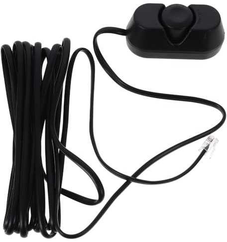 GARVALON Power Amplifier Volume Control Knob Subwoofer Inline Controller Automotive Accessory for Remote Bass Adjustment Car Audio Volume Tuner