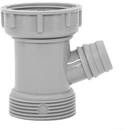 YUANGANG Geschirrspüler Abflussrohr Schlauchadapter, Abfallfalladapter T-Stück mit Düse Geschirrspüler Abflussrohrverbinder Waschmaschine Abfall Splitter Siebanschluss für Rohrablaufanwendungen