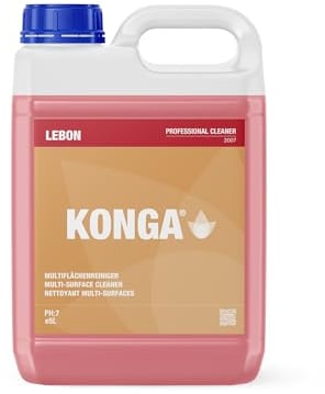 Konga Crust Professional - Mehrzweck-Entkalker/Entkalker für Haushaltsgegenstände (Küche, Bad und Wäsche), entfernt Kalk (5 Liter)