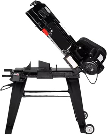 Mini-Trennmaschine Sägemaschine Bandsäge Kleine Haushaltsholzbearbeitung Desktop Edelstahl Metallschneidwerkzeug für Schneiden von Messing und Stahl, Heimwerkerbed