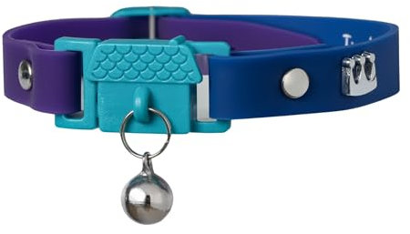 Kittyrama Katzen und Kätzchenhalsbänder. Wie in Vogue gesehen. Preisgekrönt. Vom Tierarzt genehmigt. Breakaway, hypoallergen, bequem und weich. Monte Carlo. Andere Stile verfügbar