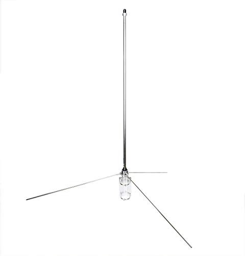Retevis MA01 Funkgerät Antenne hoher Verstärkung VHF 135-174MHz Omni-direktionale Basisstationsantenne aus Aluminiumlegierung mit SL16 Anschluss für Mobile Amateurfunkgeräte und Repeater