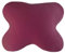 Edda Lux Bezug passend für ACAMAR Kissen, 55 x 47 cm, und für LUXAMEL Schlafkissen 56 x 48 cm, Softer Jersey Kissenbezug für Schmetterlingskissen, aus 100% Baumwolle, in Burgund