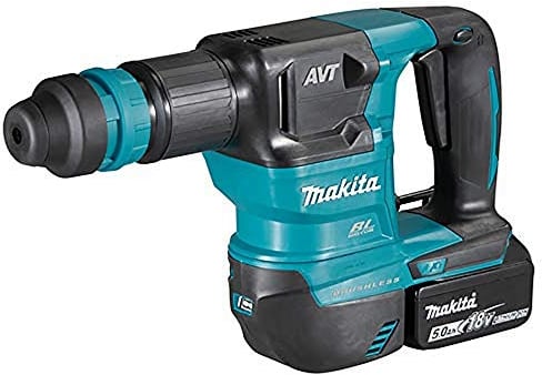 Makita DHK180RTJ Schlaggerät SDS-Plus 3,1 Joules + 2 Akkus 18 V 5 Ah Li-Ion + Koffer Makpac