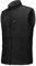 33,000ft Weste Herren Outdoor Wasserdichte Softshell Ärmellose Jacke Bodywarmer Fleece Weste Full Zipp Softshellweste Schwarz XL