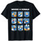 Disney Mickey And Friends Donald Duck Moods Box Up T-Shirt