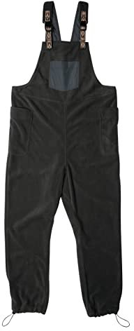KAVU Pocatello Overall, verstellbare Fleece-Hose mit Schnalle, Schwarz, M