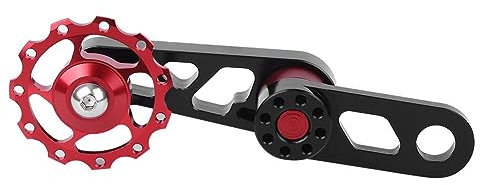BOROCO Fahrradkette Tensione, Klapprad Kettenstabilisator Singlespeed Konverter Fahrrad Schaltwerk Kettenführung Speed Adjuster Zubehör