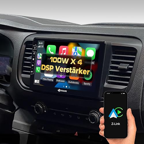 DYNAVIN Android Autoradio Navi für Toyota ProAce Opel Vivaro Peugeot Expert, 9 Zoll OEM Radio mit Wireless Carplay und Android Auto | Head-up Display | Inkl. DAB+: D9-TYPA Premium Flex