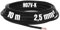 Kalitec 10 Meter H07V-K 2,5 mm² schwarz Verdrahtungsleitung I Aderleitung flexibel I PVC Einzelader I Litze 2,5mm2 I Verdrahtung feindrätig I Einzelleitung I Kabel eindrähtig I Schaltdraht